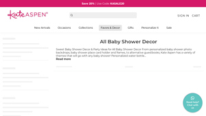 Kate Aspen - Baby Shower Decor