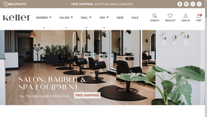 Keller International - Salon & Barber Equipment