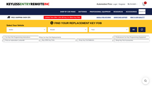 Keyless Entry - Replacement Fobs