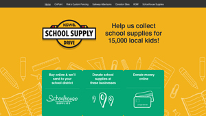 KGW School - School Supply Drive