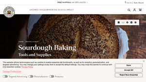 King Arthur - Essential Sourdough Baking Tools