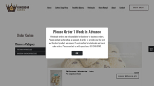 Kingdom Baking - Wholesale Pastries & Desserts