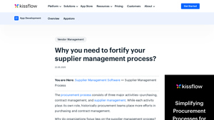 Kissflow - Procurement Software