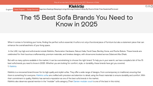 Klekktic - Stylish Modular Sofas