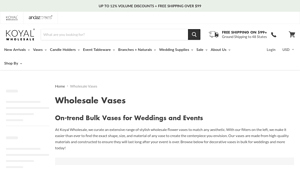 Koyal Wholesale - Vases