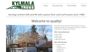 Kylmala Truss - Custom Trusses & Trus Joist Products