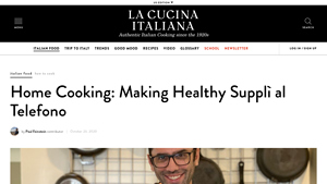 La Cucina Italiana - Supplì al Telefono
