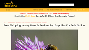 Lappes Bee Supply - Beekeeping Essentials