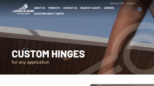 Larsen & Shaw - Custom Hinges