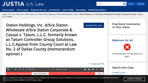 Staton Holdings - Executive Search Services