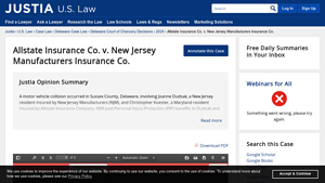 Allstate - PIP Benefits Dispute