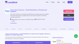 Sysco San Francisco - Wholesale Food Distribution