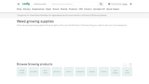 Leafly - Cannabis Growing Supplies