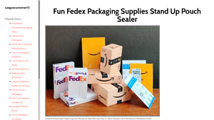 Cool FedEx Packaging Supplies - Custom Cardboard Inserts