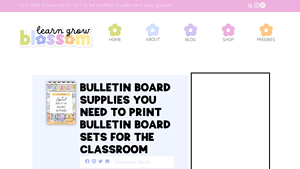 Learn Grow Blossom - Essential Printing Supplies