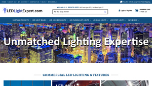 LED Light Expert - 300W LED Parking Lot Light