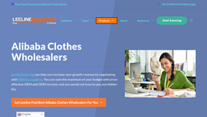 Leeline Sourcing - Alibaba Clothes Wholesale Suppliers