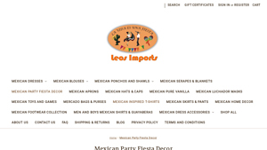 Leos Imports - Mexican Fiesta Decorations