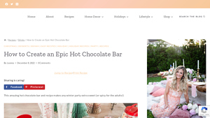 Life by Leanna - Hot Chocolate Bar Treats