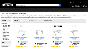 Lifetime - Bulk Folding Tables