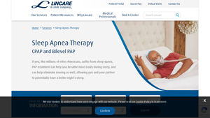 Lincare - CPAP and Bilevel PAP Therapies