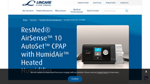 Lincare - ResMed AirSense 10 AutoSet CPAP