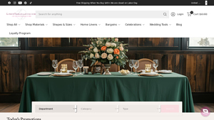 Linen Tablecloth - Tablecloths & Decor