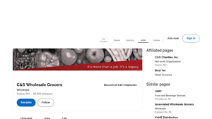 C&S Wholesale Grocers - Supply Chain Solutions