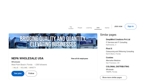 LinkedIn - Quality Bulk Goods