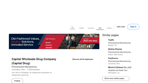 Capital Wholesale Drug - Full Line Pharmaceutical Wholesaler