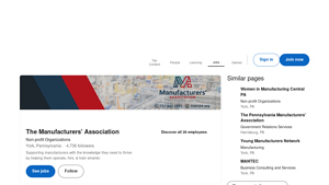 Manufacturers' Association - Global Competitiveness
