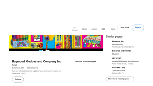 LinkedIn - School Supplies & Stationery
