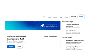 NAM - Manufacturing Association