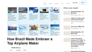 Embraer - Key Aircraft