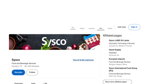 Sysco - Food Distribution Leader