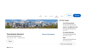 Actavis UT, Inc. - Generic Pharmaceuticals