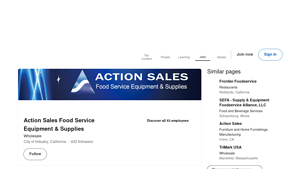 Action Sales - Restaurant Equipment & Supply