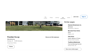 Frontier Co-op - Organic Products