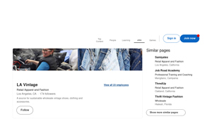 Vintage Shoes & Accessories - California Supplier