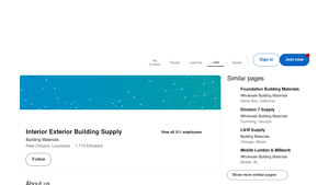 Interior Exterior Building Supply - Drywall & Building Materials