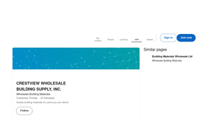 Crestview Wholesale Building Supply - Lumber & Building Materials