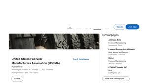 USFMA - Footwear Industry Advocacy