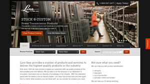 Linn Gear Co. - Power Transmission Products