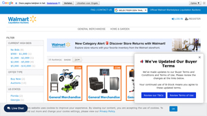 Walmart - B2B Liquidation Auctions