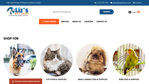 Liz's Pet Shop - Quality Pet Supplies