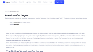 Logome.ai - Iconic American Car Logos