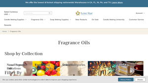 Lone Star Candle Supply - Premium Fragrance Oils