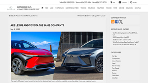 Lexus - Luxury Sedans and SUVs
