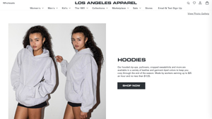 Los Angeles Apparel - Diverse Clothing Collection