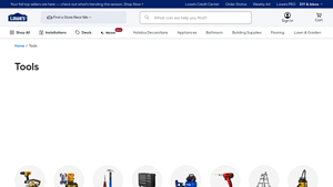 Lowe's - Home Improvement Tools